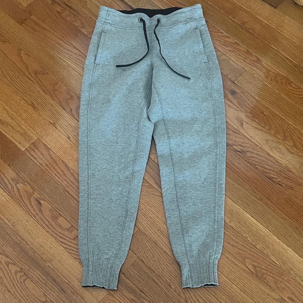 Lululemon Athletica Gray Joggers with Black Accents